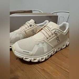 On Running Beige Athletic Shoes